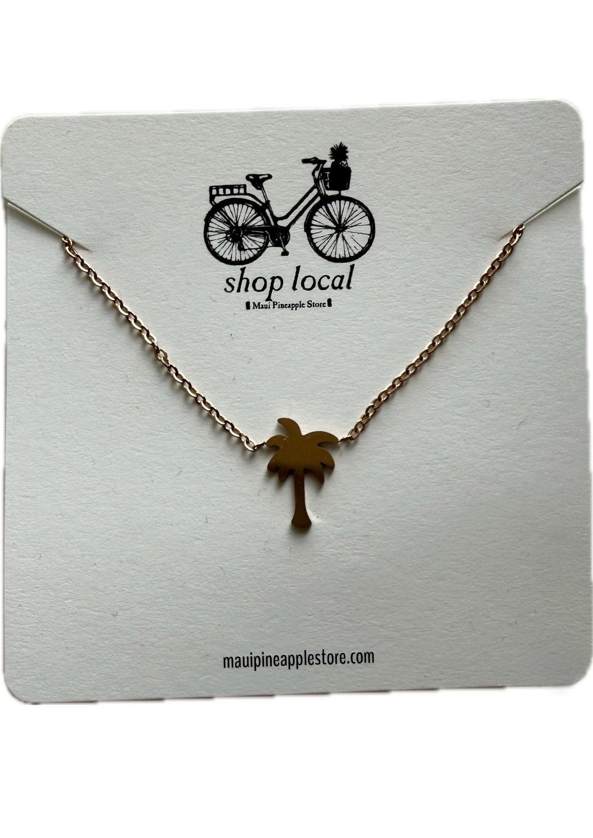 Palm Tree Necklace