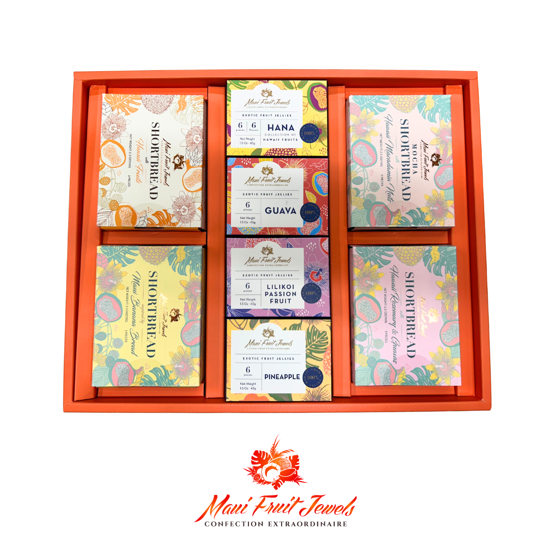 Lux Gift Box Shortbread and Fruit Jellies