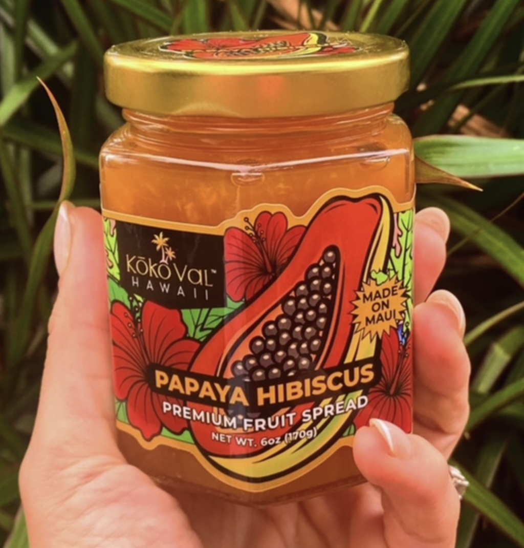 Papaya Hibiscus Fruit Spread