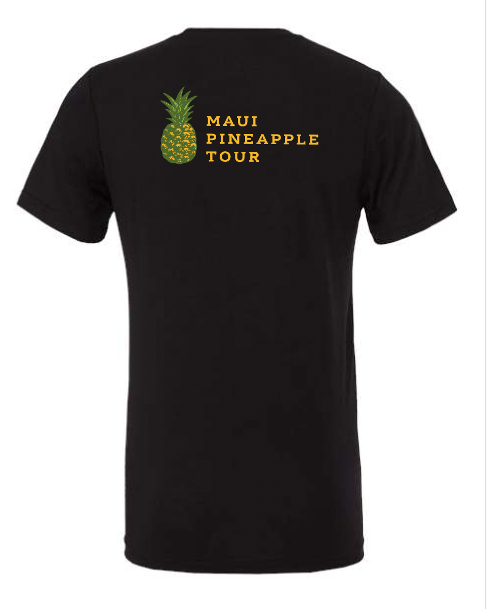 Maui Pineapple Tour Vertical Logo Tee