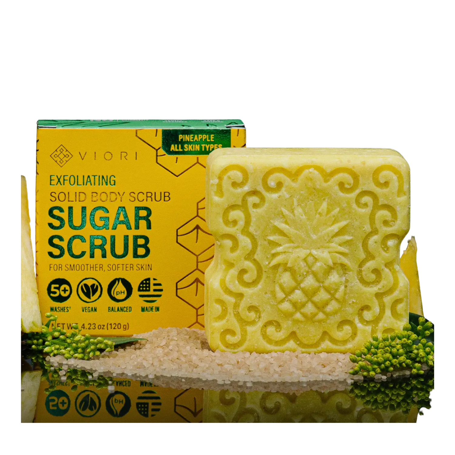 Viori Beauty Sugar Scrub Bar