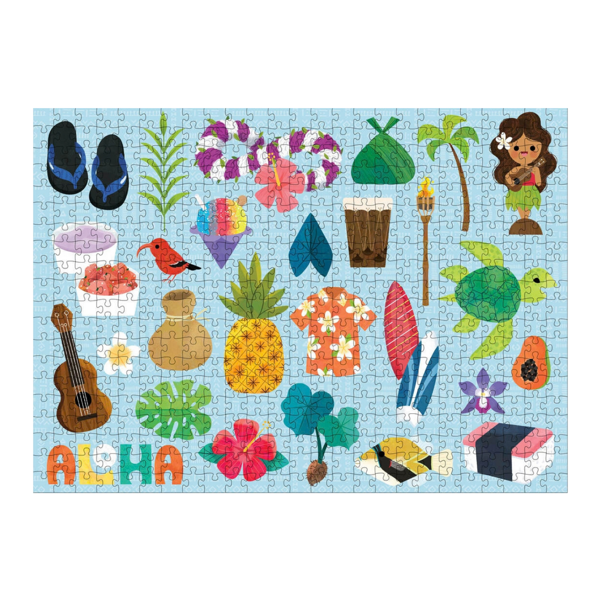 Things Hawaii Jigsaw Puzzle